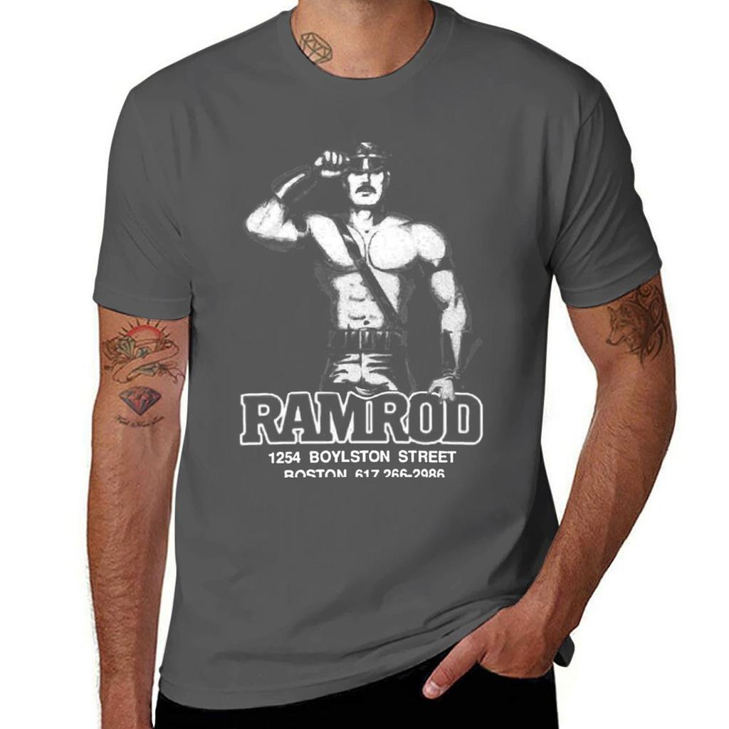 Ramrod Boston Vintage Tshirt Lightweight Cooling Short Sleeve Tee Tshirt