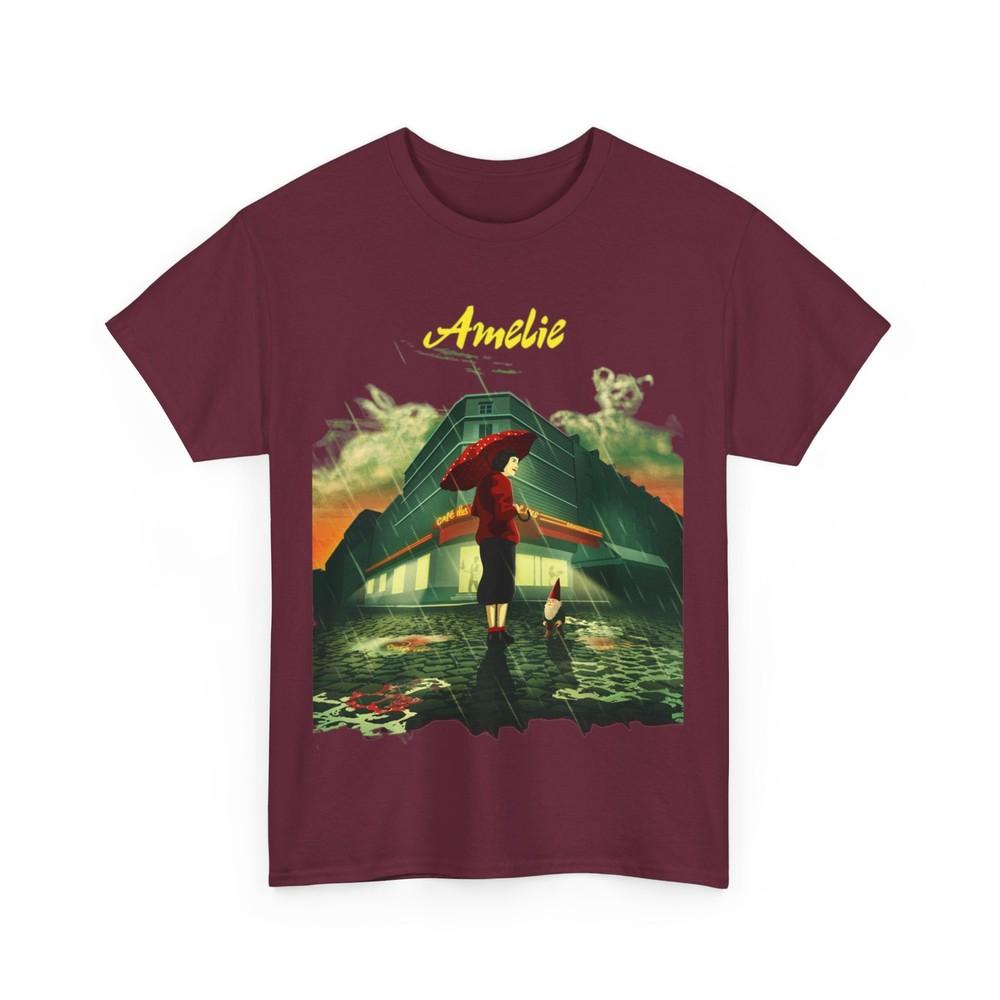 Amélie Movie T Shirt Jean-Pierre Jeunet Audrey Tautou Unisex Heavy Cotton Tee Unisex T-Shirt
