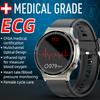 ECG PPG Smart Watch Men Body Temperature Heart Rate Blood Pressure Health Watch Fitness Tracker IP67 Waterproof Smartwatch