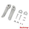 Motorcycle Front Footrest Foot Rear Peg  Aluminum Foot Rests Pedal for YAMAHA YZF R1 R6 R125 R25 R3 MT125 MT03 MT09 MT10 MT07
