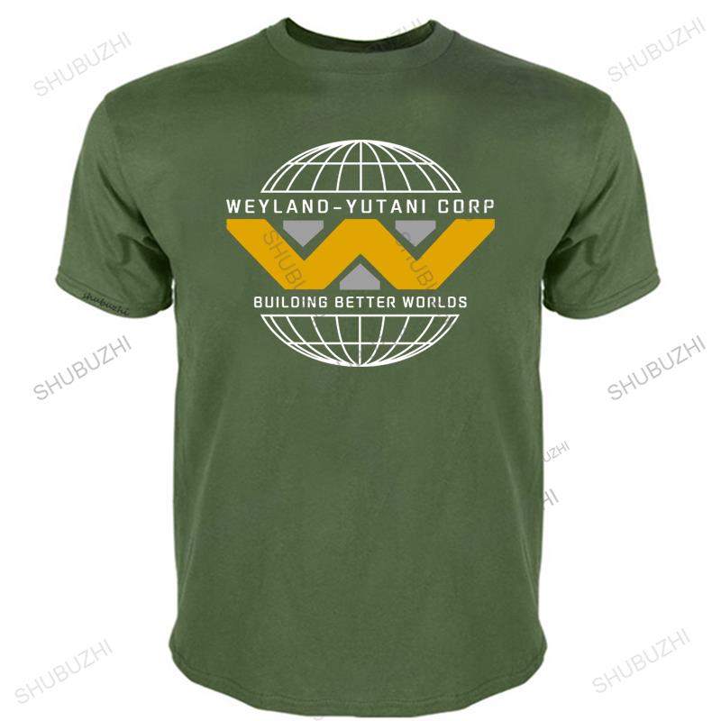 Футболка с логотипом Aliens Yutani Corp, Nostromo Xenomorph M41A, Новое поступление, новая футболка унисекс с короткими рукавами