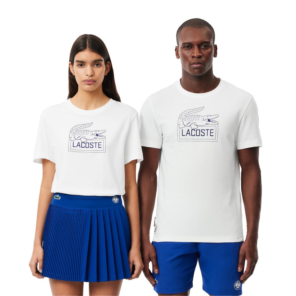 Lacoste Unisex Adult Roland Garros Edition Ultra Dry Tennis T-Shirt
