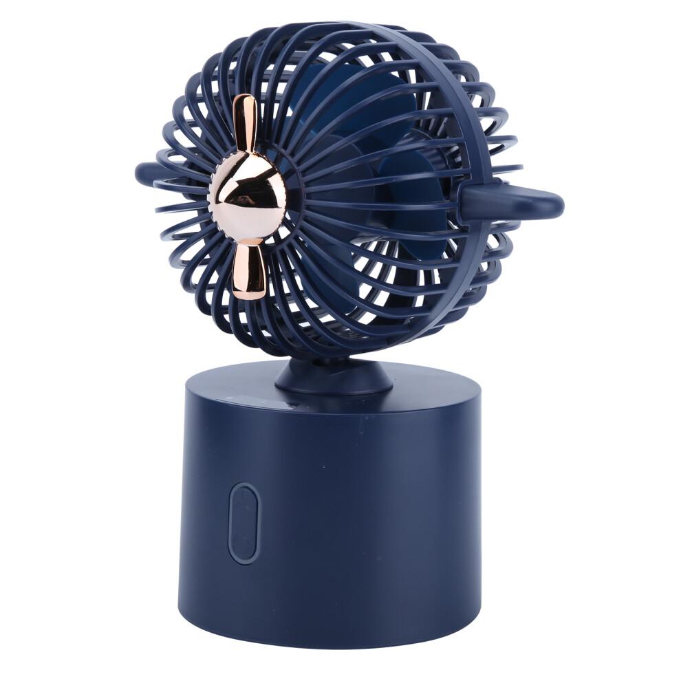 Folding Desk Fan With Digital Display, USB Rechargeable Handheld Fan With Adjustable Speeds, Powerful Cooling Fan For Office Home And Outdoor Use