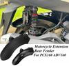 Motorcycle Mudguard Rear Fender Extension Splash Pad Bracket Accessories For Honda PCX160 ADV160