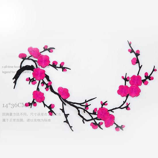 1 упаковка, аппликация в виде розы, нашивка в виде розы, вышивка лотоса, железная нашивка, аппликация, значок, тканевая наклейка, железная нашивка, швейные аксессуары