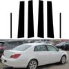 6 шт. автомобильных наклеек, наружные столбы, отделка, декоративные аксессуары, подходят для Toyota Avalon 2005-2012