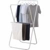 AKM-70X Polypropylene Indoor Clothes Dryer, Compact Storage, with Towel Hanger, Lightweight, For Approximately 2 People, Approx. 70cm Wide