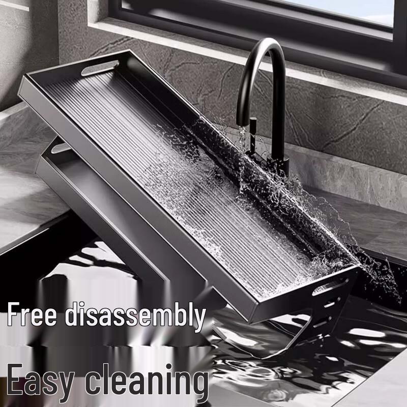 YunsHuang Kitchen Wall-Mounted Spice Rack