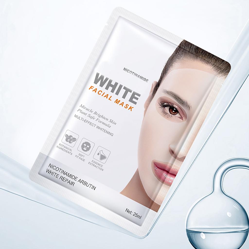 Отбеливающая увлажняющая маска с арбутином 10 шт. 5 мл