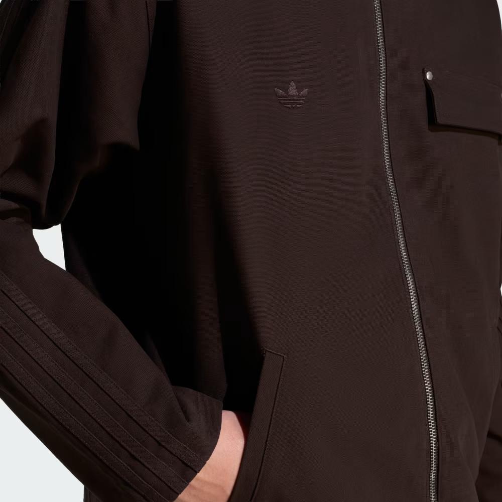 Adidas Originals Workwear Canvas Long Sleeve Loose Jacket Men Jackets KG6453