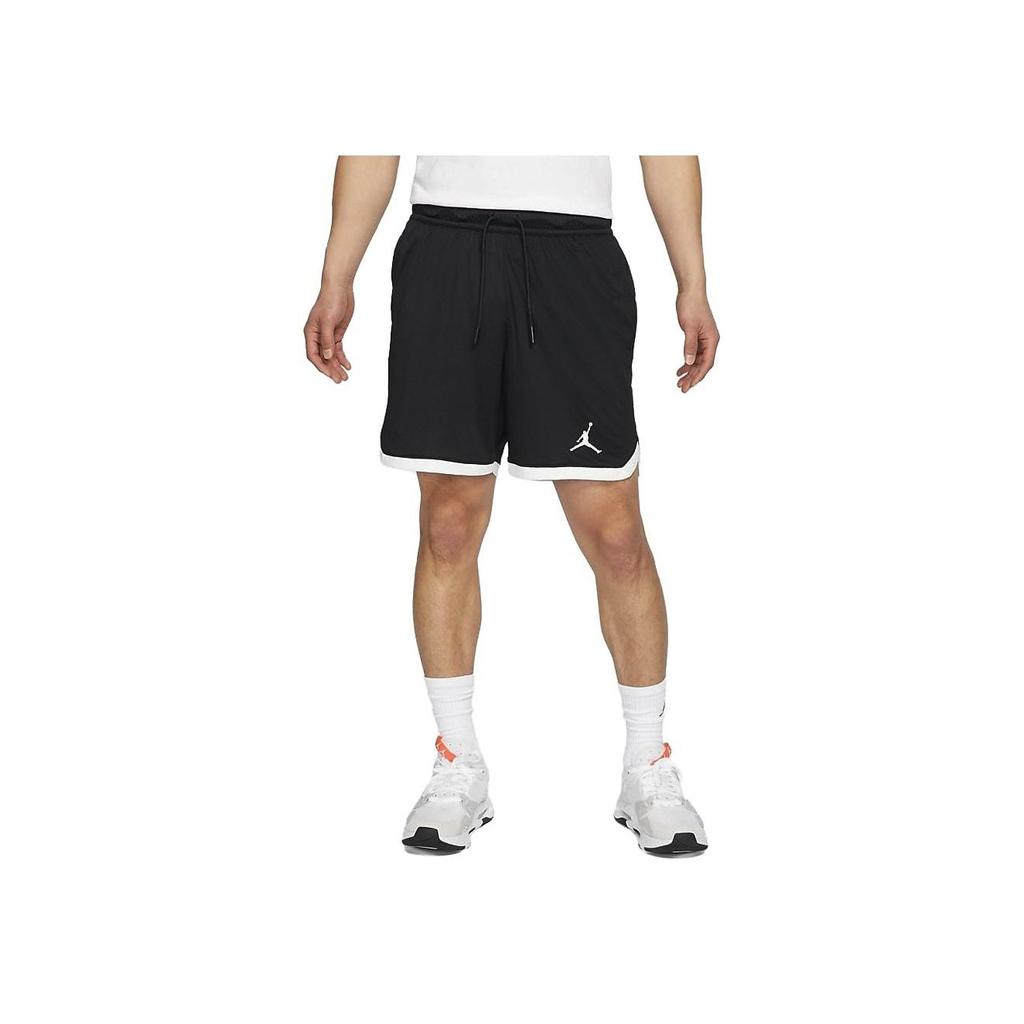 Jordan Повседневные шорты с цветными блоками и логотипом, мужские брюки, черные DH2041-010