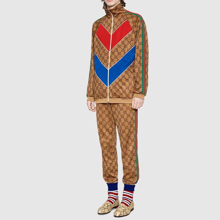 Gucci GG Технические брюки-джоггеры из джерси Коричневый 523489-X9V35-2035