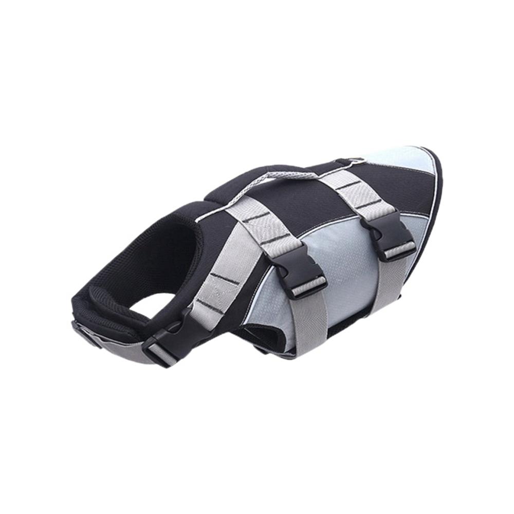 Dog Swimming Life Vest with Safety Reflective Stripe Adjustable Elasticity Pet Dog Swimming Coat