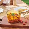 Corning VISIONS Amber Glass Pot with Handle