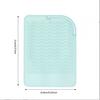 Travel Curling Iron Straightener Holder Non-Slip Pad Silicone Heat Protecting Pad