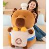Chef Capybara Plush Toy Cartoon Animal Stuffed Doll Room Decoration Gift Kids