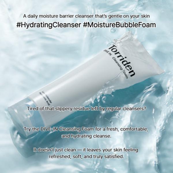 TORRIDEN DIVE-IN Очищающая пенка с низкомолекулярной гиалуроновой кислотой (150 мл / 5,07 жидких унций.) (3 варианта)