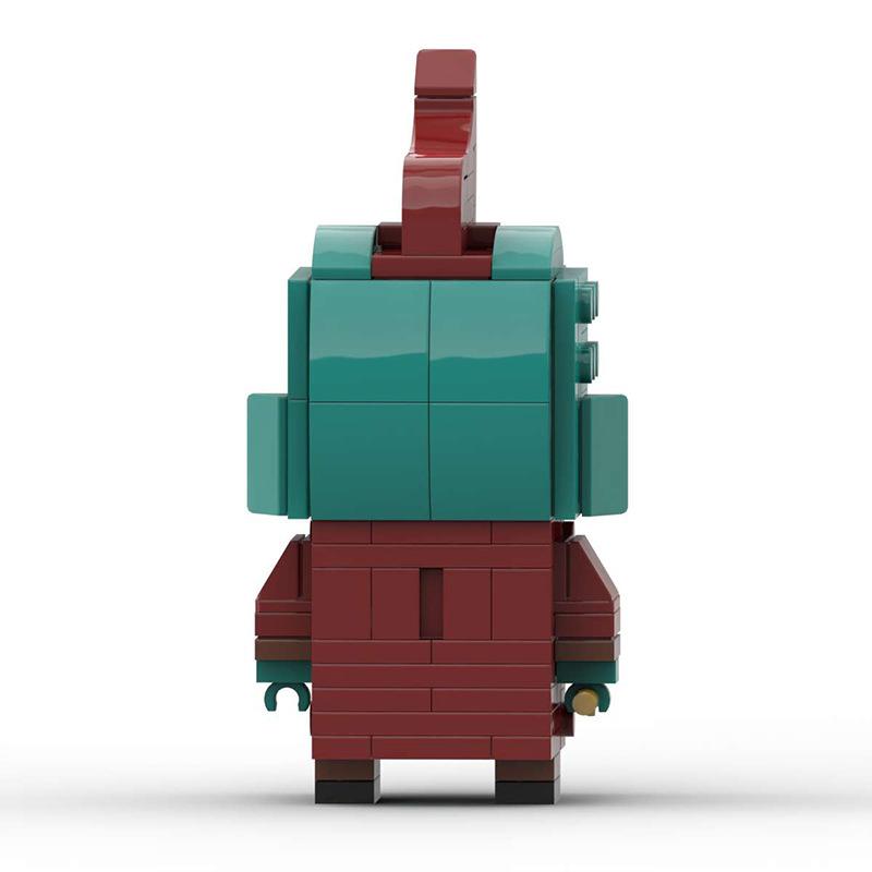 Building Block Compatible, Marvel-Yondu-Mechanical Fin Creative Assembly Square Head Brick Model Gift