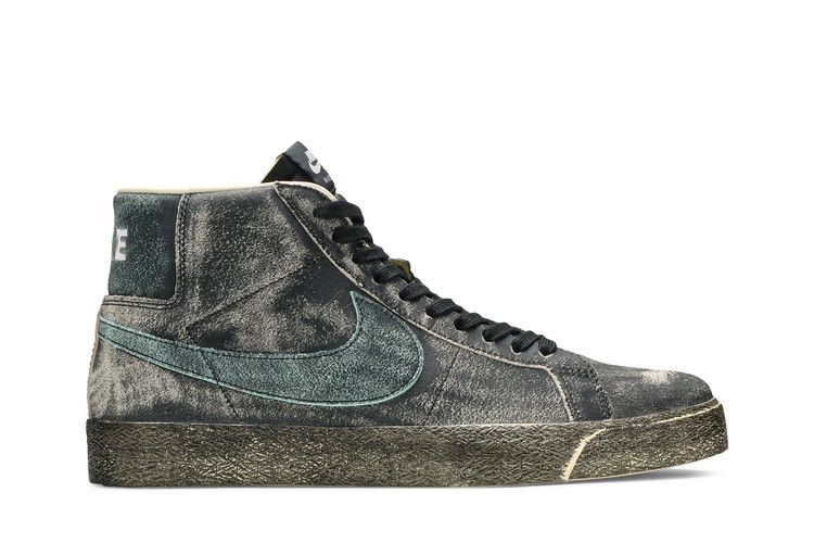 Nike Blazer Mid Выцветший черный