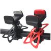 BELLIFFY Mountain Bike Phone Mount Bicycle Phone Holder Black Red 3.0-6.3 Inch Universal Phone Bracket 360 Degree Rotate Easy Non-