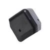 8pcs Corner Protector Black Bump Proof Metal Corner Guard for Speaker Guitar Amp Cabinet Furniture