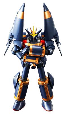 TAMASHII NATIONS Душа Чогокина. Цельтесь в подвижную фигурку Gunbuster Buster из сплава, цветная, 250 мм, окрашенная сверху! GX-34R Версия. приблизительно. ПВХ, АБС, литье под давлением