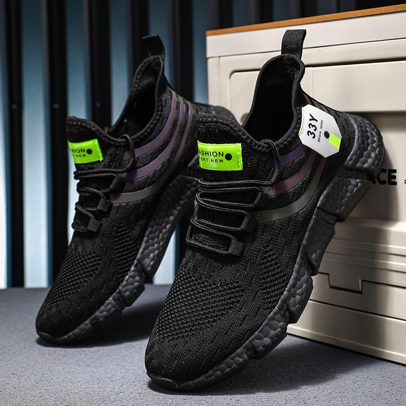 Men's Women's Running Shoes Outdoor Breathable Mesh Sneakers Fashionable Casual Walking Shoes Comfortable Jogging Sports Shoes