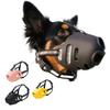 Breathable Dog Respirator Muzzle Adjustable Dog Face Mask Dog Mouth Masks  For Small To Large Dogs