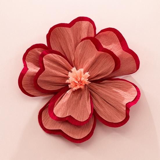 3 шт. Искусственный Цветок Трехмерный Дизайн Атмосфера Праздника Теплые Радостные Цвета Декоративные Бумажные Цветы Домашняя Вечеринка Офис Подарок Фон