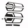 For Mercedes-Benz S-Class w221 2008-12 Black ABS Style Car Door Inner Door Handle Bowl Decoration Cover Sticker Car Accessories