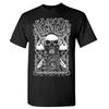 Новая Оригинальная футболка Amon Amarth Бородатый Череп Викингская Металл Группа Черно-Белая Футболка Унисекс