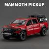 2025 Новый 1:32 Dodge RAM 1000 TRX Mammoth Picku Модель легкосплавного автомобиля со звуком и светом, детская игрушка для коллекционирования, подарок на день рождения