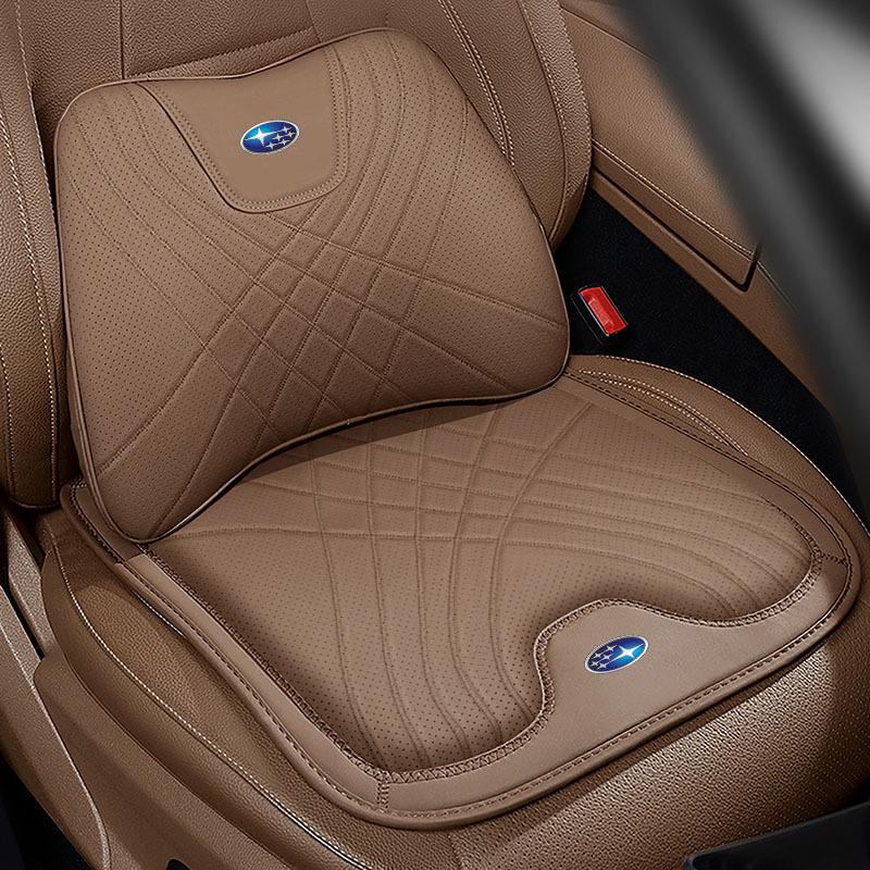Подушка для подголовника и поддержки шеи Subaru BRZ, WRX, Forester с поясничной подушкой из пены с эффектом памяти