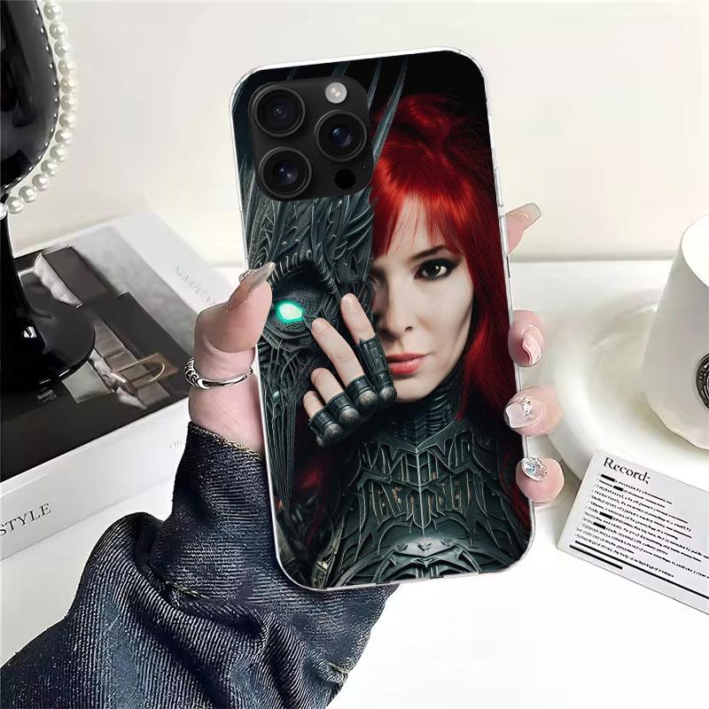 Mylene Farmer Soft Phone Case For IPhone 18 11 17 Air 16E 16 Pro Max 15 + 14 Plus 13 Mini 12 Apple 7 SE 8 Fundas Coque 11 17 Air 16