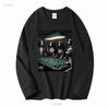 New Limited Game Night Time Dogs On Billiards Pool Table Shooting 8 Ball T Shirt Long Or Short Sleeves Vintage Washed Stretched