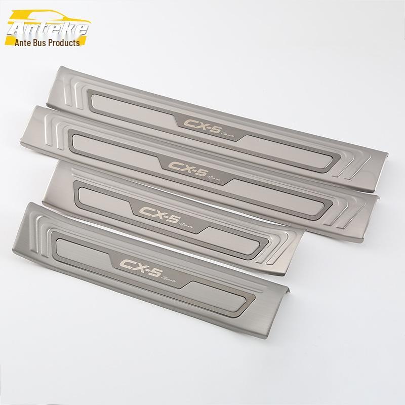 17 CX-5 Sill & Bumper Trim: Anti-Scratch Decorative Strip & Trunk Plate