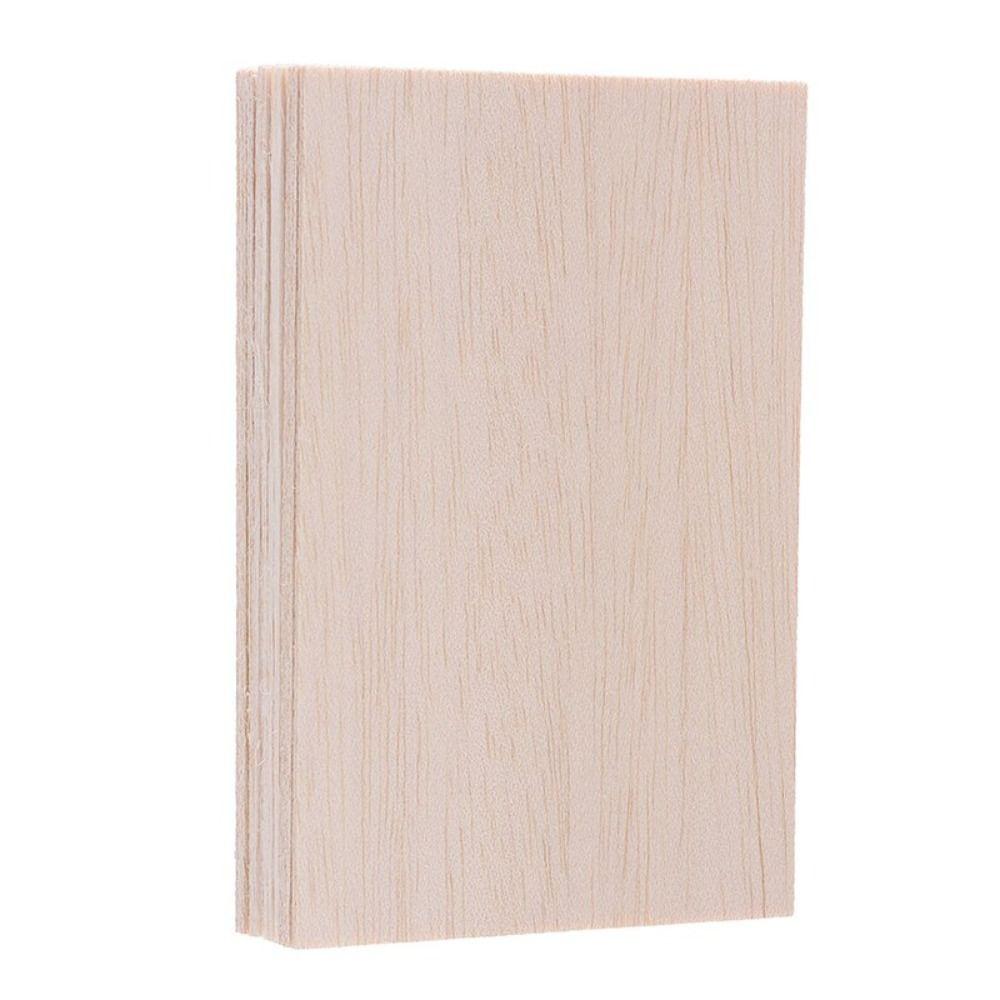 Деревянный лист модели, прямоугольная деревянная деревянная фанерная доска, фанера из липы, многослойная доска для авиационной модели