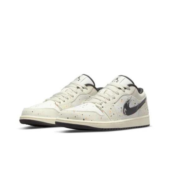 Air Jordan 1 Low Brushstroke Swoosh - Брызги краски DM3528-100