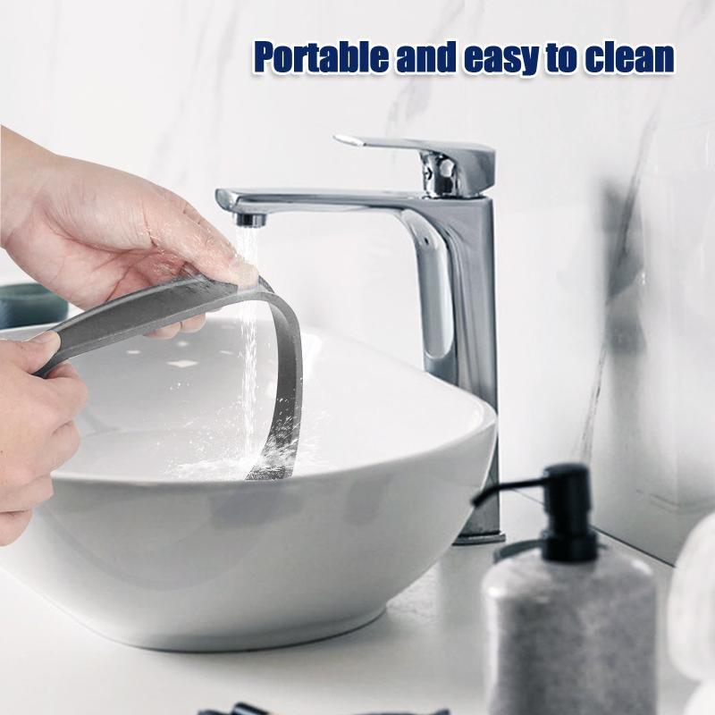 Silicone Shaving Neckline Template for Barber Hair Removal Neck Cut Hairdresser Tool Shave Use Elastic Band