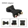 HDMI на AV Аудио/Видео Адаптер 3RCA для Преобразования Видео в Красный/Синий/Зеленый
