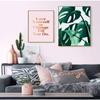 Юго-Восточная Азия, украшение в виде тропических растений, картина для спальни, прикроватная тумбочка, кактус, гостиная, фреска, розовый фламинго, плакат с надписью