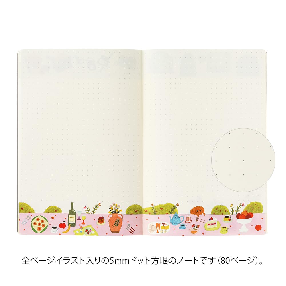Midori Notebook Yurulog My Life Pattern B6 15355006