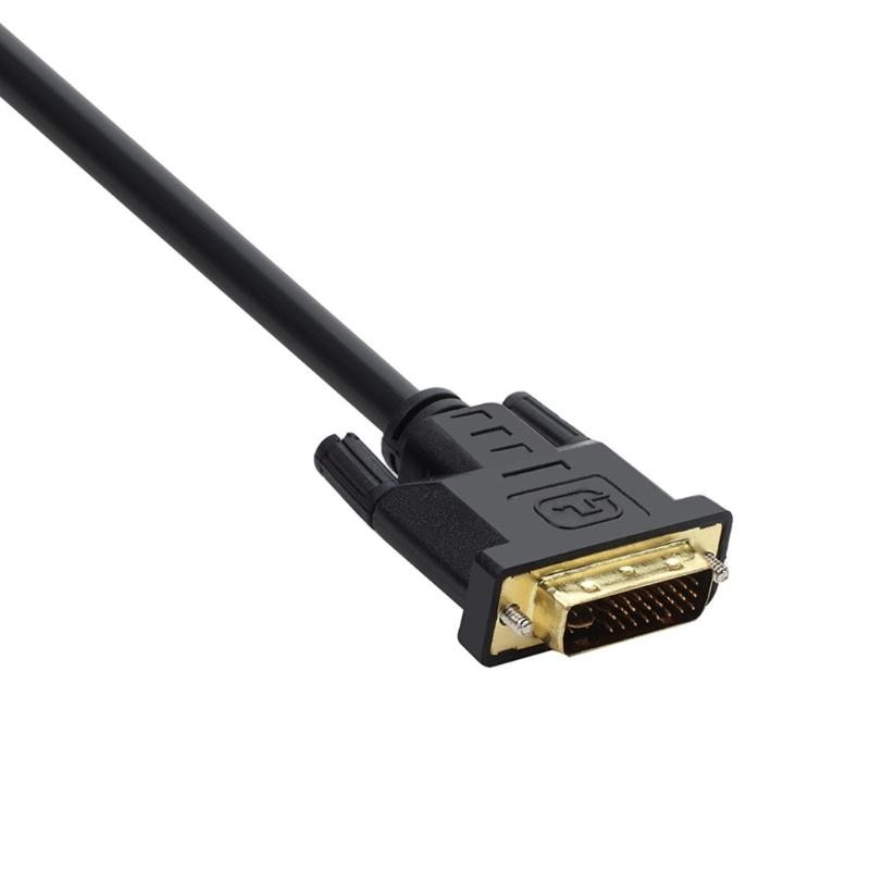 DVI 24+5 Y-образный разветвитель, штекер на гнездо, для конфигураций с двумя мониторами, с высоким четким видеовыходом 1080P, для дома,