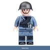 Italian WWII Military Minifigures Building Blocks – Educational Assembly Toys for Children