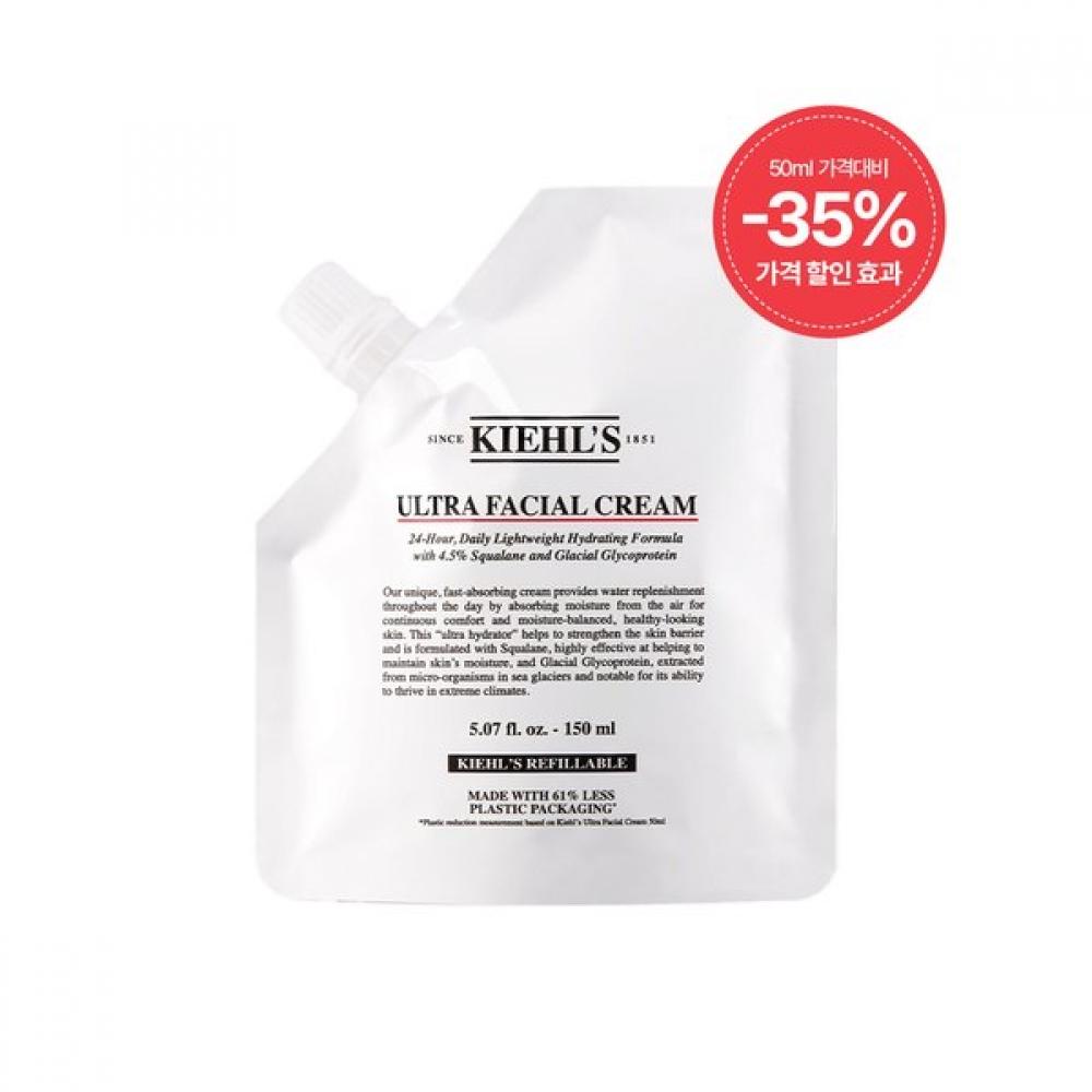 Kiehl S New Ultra Facial Cream Refill Pouch 150ml 4th Gen