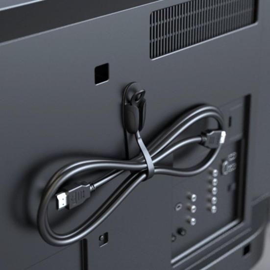 Рождественский держатель для гирлянды, самоклеящийся, для каминной полки, камина, входной двери, венок, держатель для чулка, стяжка, многофункциональный силиконовый крючок-ремень