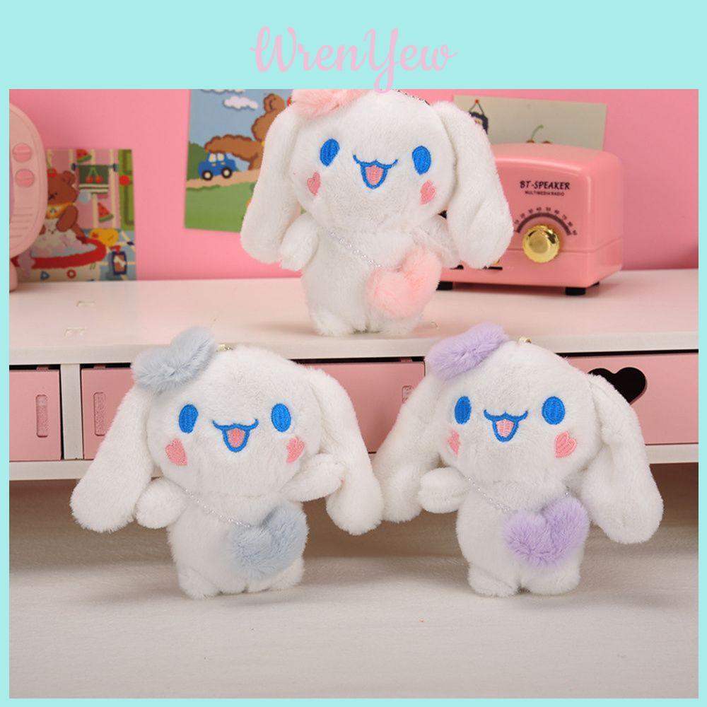 Sanrio Cinnamoroll Lover Keychain High-quality Plush Pendant For Anime Fans