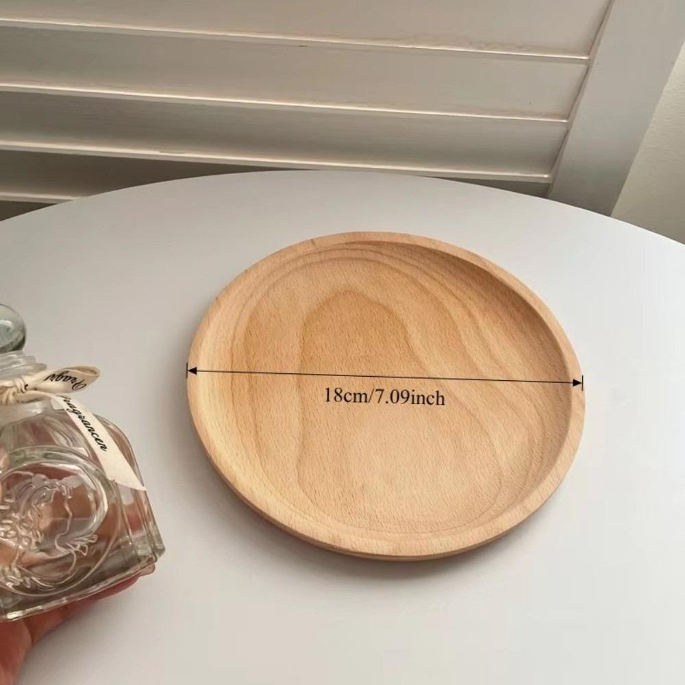 Новая деревянная деревянная тарелка-поднос в японском стиле, большая вместимость, подносы для хранения продуктов, портативный поднос для посуды, блюдо для еды