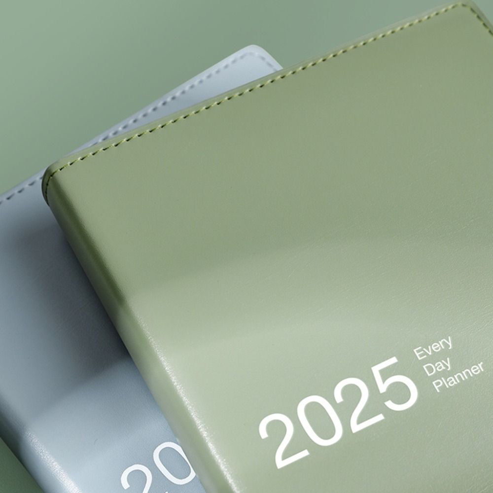 176 страниц 2025 Agenda Planner Notebook Магнитная застежка 365 дней блокнот Бизнес-блокнот Исследование