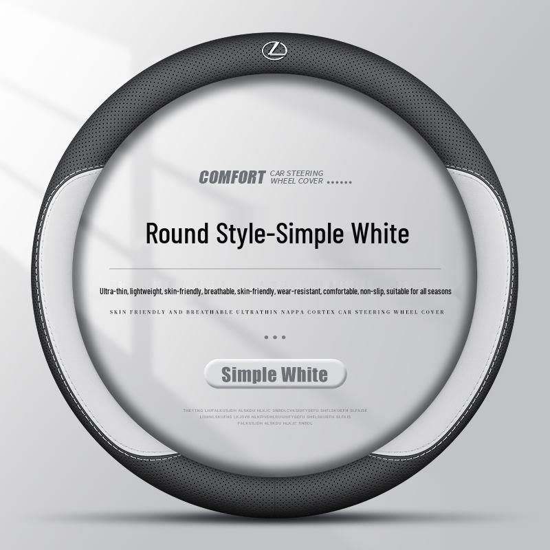 Ultra-Thin Steering Wheel Cover for Lexus ES, UX, LS, RX, LX, LC, GX, NX Models
